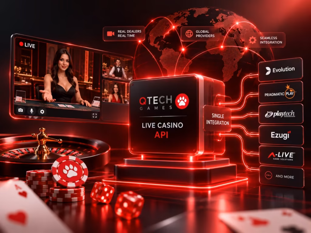 live casino api - QTech Games